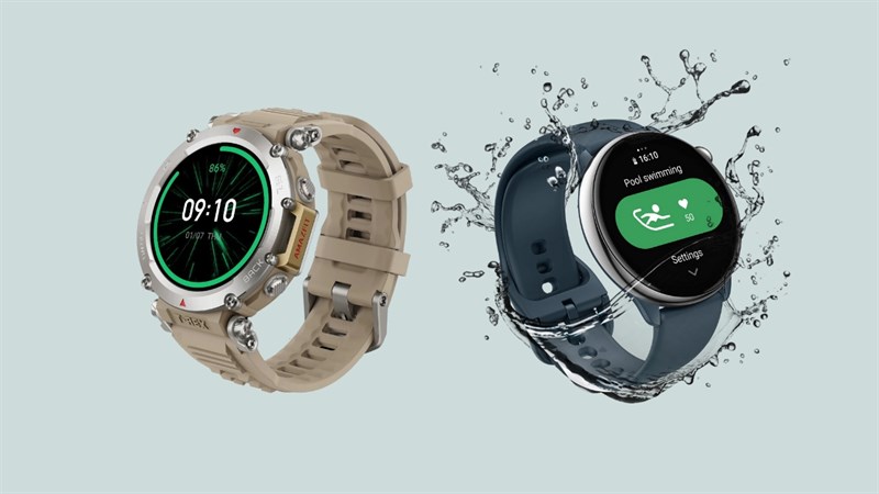 Tìm hiểu cấu hình, màu sắc cùng giá bán Amazfit T - Rex Ultra và Amazfit GTR Mini