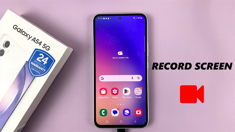 Cách chỉnh chất lượng quay màn hình Samsung Cách chỉnh chất lượng quay màn hình Samsung