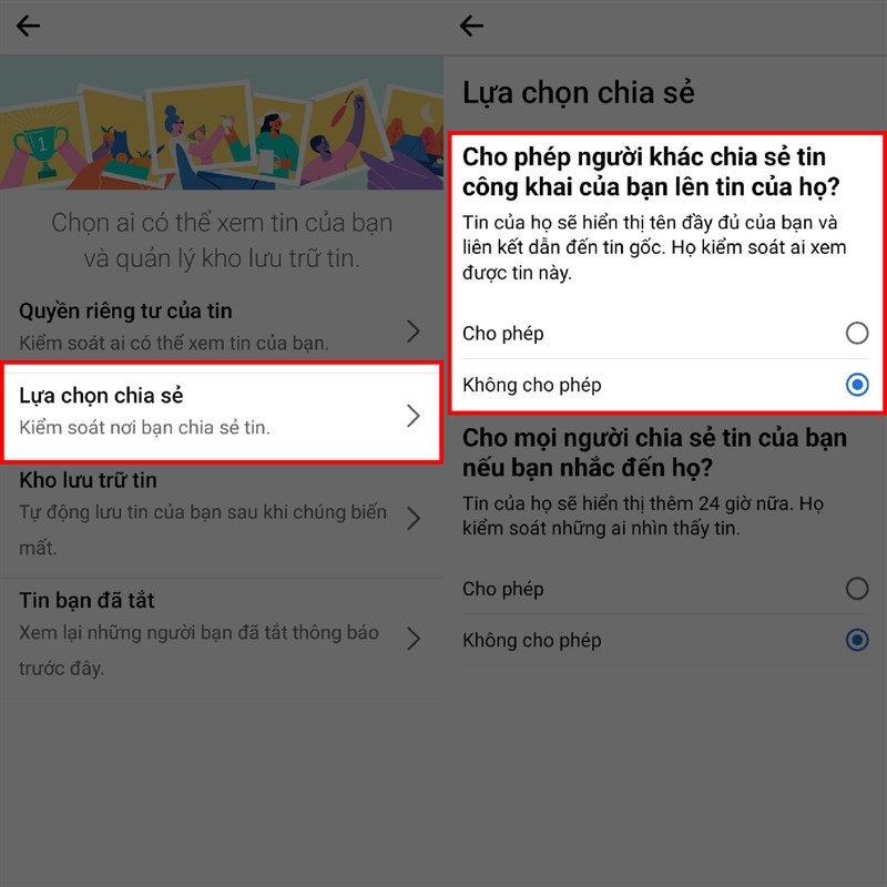 Cách chặn người khác chia sẻ tin của mình trên Facebook Cách chặn người khác chia sẻ tin của mình trên Facebook