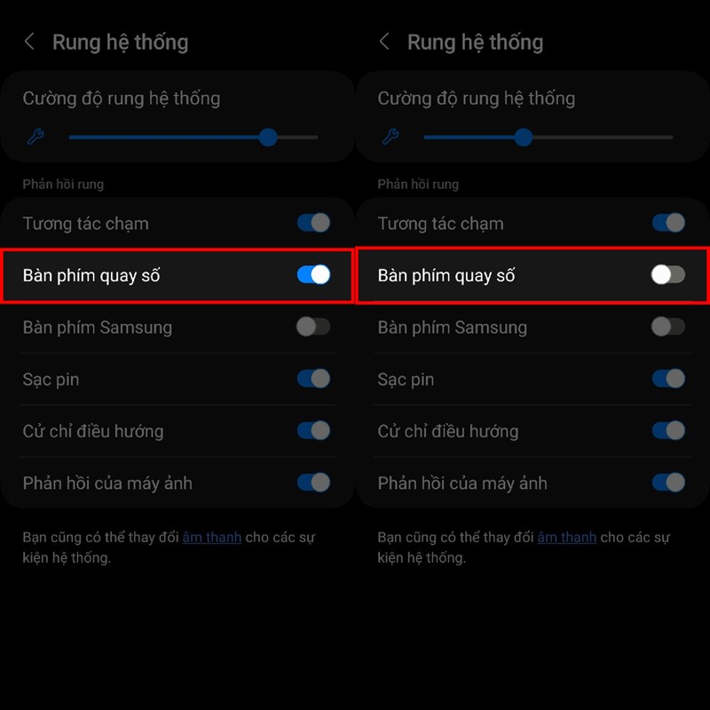 Cách tắt rung bàn phím quay số Samsung Cách tắt rung bàn phím quay số Samsung