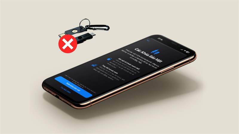 Cách xoá khoá bảo mật khỏi ID Apple