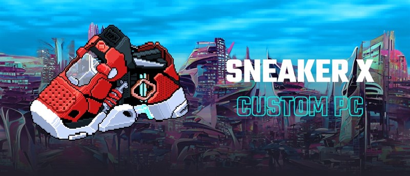 Sneaker X trên trang chủ của Cooler Master Sneaker X trên trang chủ của Cooler Master