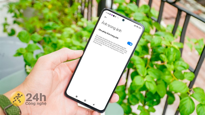 Cách dùng ảnh trong ảnh trên Redmi Note 12 Pro