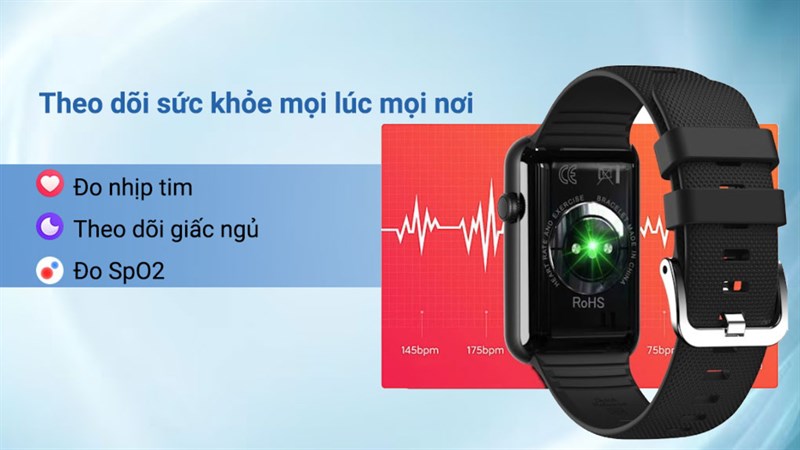 Tính năng theo dõi sức khỏe hấp dẫn.