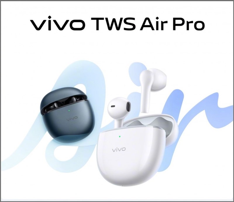 Hai màu sắc trên mẫu tai nghe Vivo TWS Air Pro