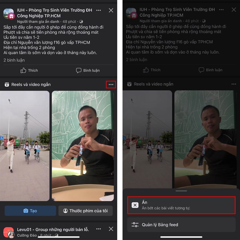 Hướng dẫn ẩn Facebook Reels trên điện thoại Hướng dẫn ẩn Facebook Reels trên điện thoại