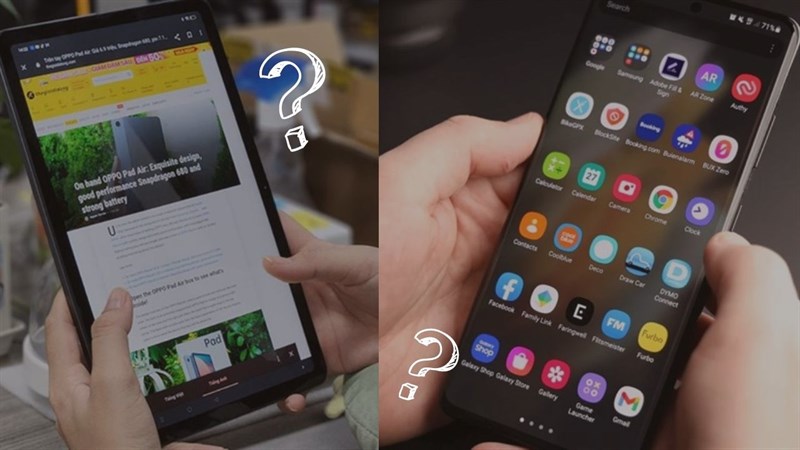 Kích thước hay sự linh hoạt - Nên chọn smartphone hay tablet cho trẻ? Kích thước hay sự linh hoạt - Nên chọn smartphone hay tablet cho trẻ?