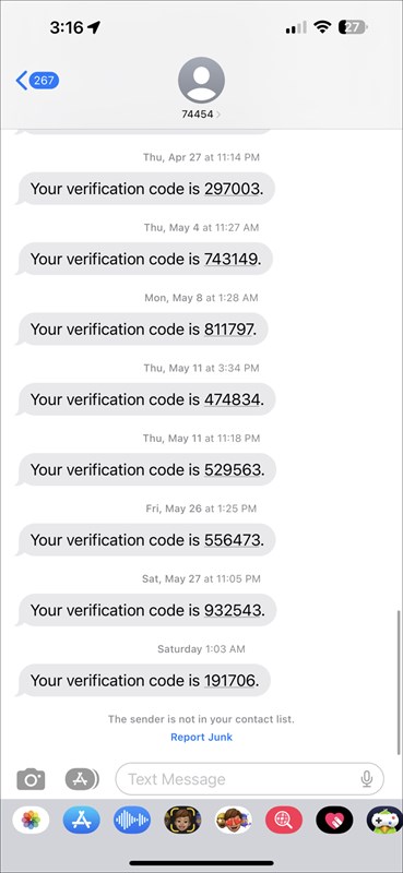 Tin nhắn chứa mã xác nhận 1 lần sẽ được tự động xóa với iOS 17 Tin nhắn chứa mã xác nhận 1 lần sẽ được tự động xóa với iOS 17