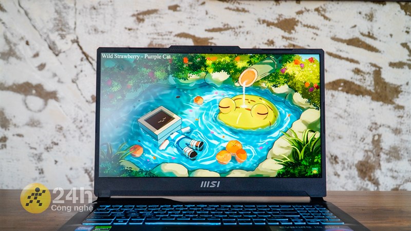MSI Cyborg 15 A12VE được trang bị màn hình 15.6 inch MSI Cyborg 15 A12VE được trang bị màn hình 15.6 inch