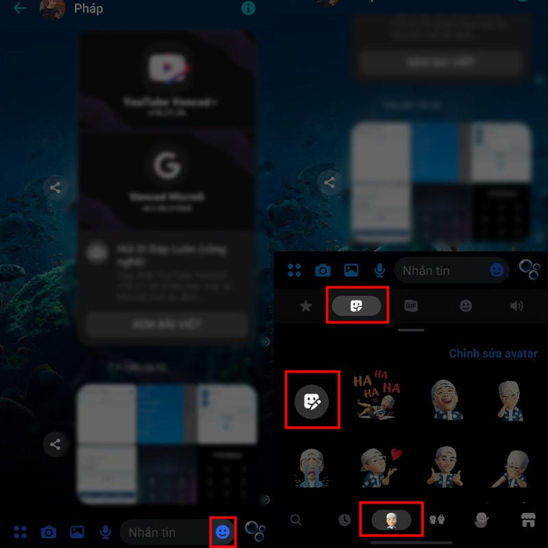 Hướng dẫn cách chỉnh avatar trên Messenger Hướng dẫn cách chỉnh avatar trên Messenger