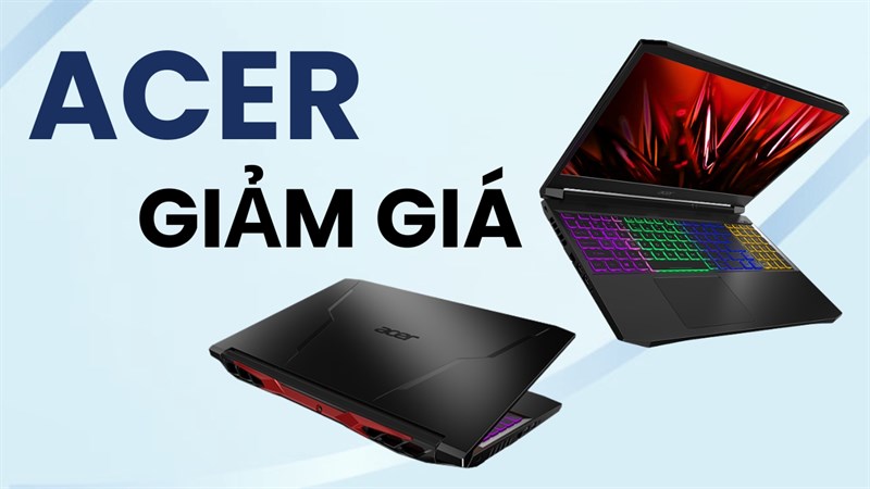 Chọn mua laptop Acer Gaming giảm giá: Trải nghiệm giải trí thông minh!