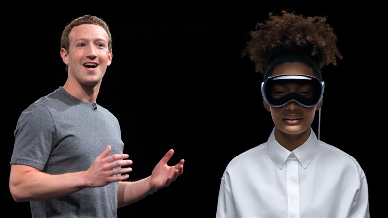 Mark Zuckerberg không đánh giá cao Vision Pro của Apple Mark Zuckerberg không đánh giá cao Vision Pro của Apple