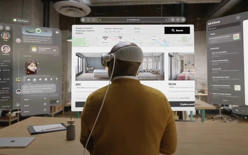 Vision Pro được Tim Cook khẳng định rằng sẽ làm được nhiều thứ hơn iPhone và Mac có thể làm Vision Pro được Tim Cook khẳng định rằng sẽ làm được nhiều thứ hơn iPhone và Mac có thể làm