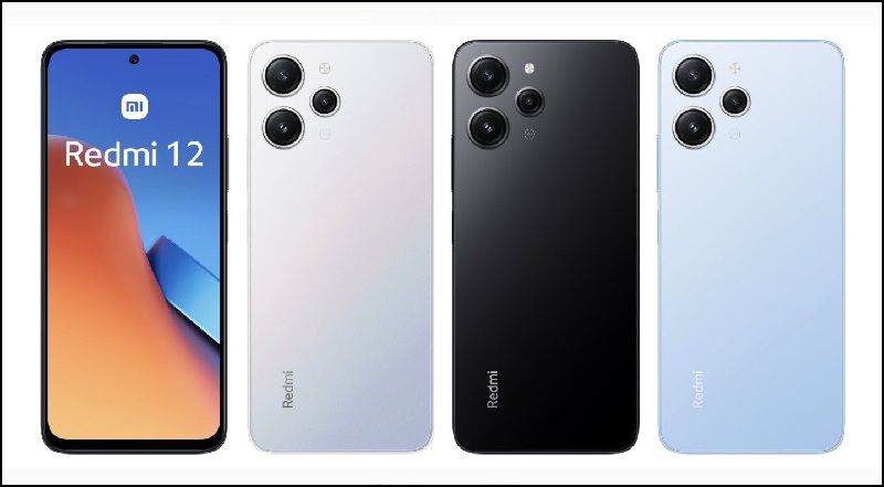 Redmi 12 có mặt lưng bằng kính và ba màu sắc đẹp mắt Redmi 12 có mặt lưng bằng kính và ba màu sắc đẹp mắt