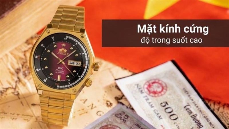 Được trang bị mắt kình chống trầy nhưng vẫn giữ được độ trong suốt cao