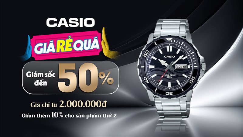 Đồng hồ Casio Edifice đồng giảm 20% tại TGDĐ, mua đi chờ chi! Đồng hồ Casio Edifice đồng giảm 20% tại TGDĐ, mua đi chờ chi!