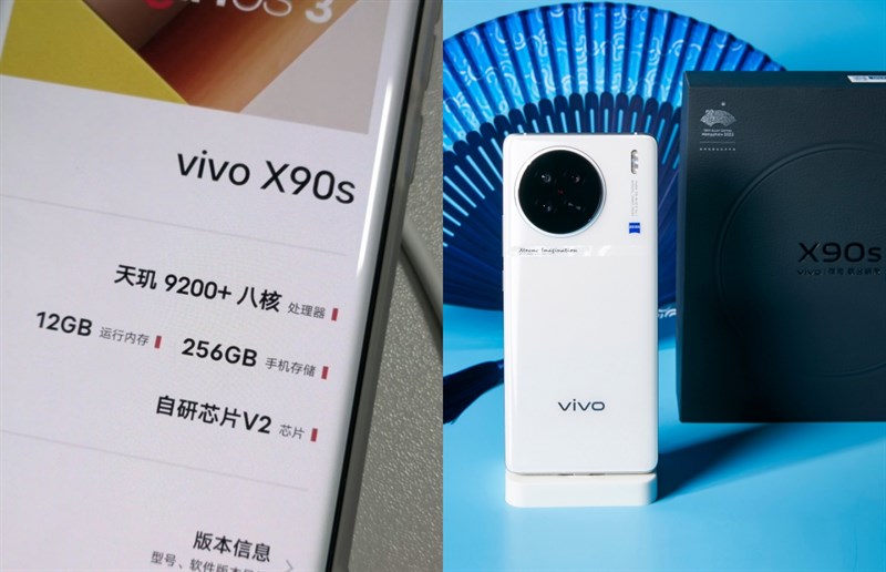 Vivo X90s lộ ảnh thực tế