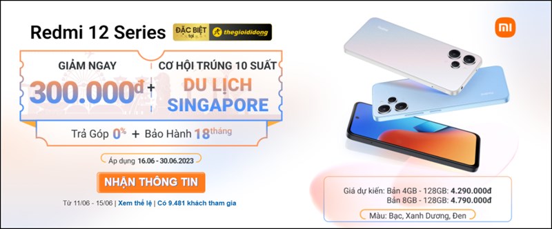 Redmi 12 series chính thức ra mắt ở Việt Nam Redmi 12 series chính thức ra mắt ở Việt Nam