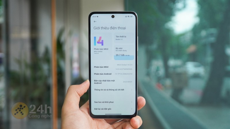 Redmi 12 sở hữu bộ cấu hình tốt trong tầm giá