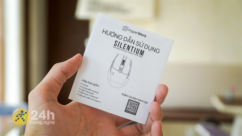 Sách hướng dẫn sử dụng Hyperwork Silentium MS01 hoàn toàn bằng tiếng việt rất trục quan và dễ hiểu dành thể hiện đúng tinh thần sản phẩm cho người Việt