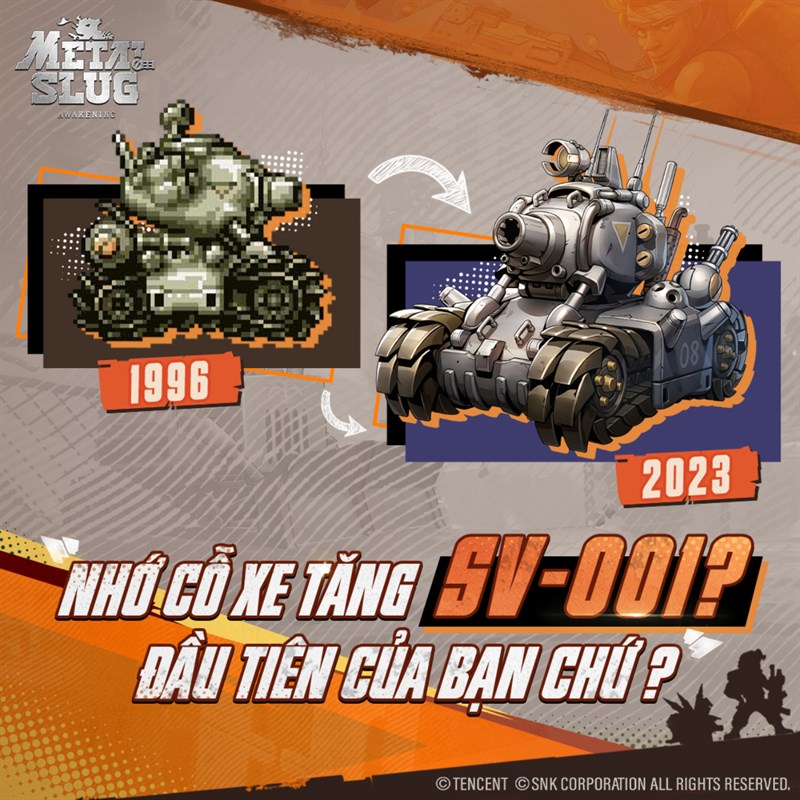 Metal Slug: Awakening công bố thời gian thử nghiệm, có thể chơi game từ 28/06