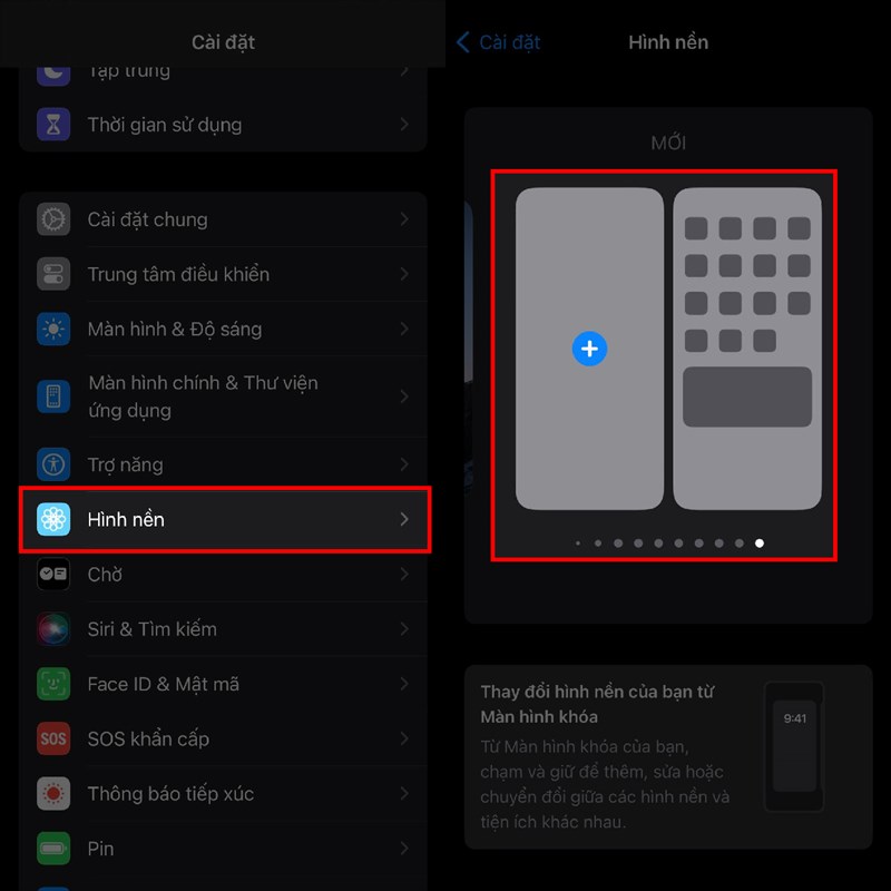 Cách dùng hình nền thiên văn iOS 17 Cách dùng hình nền thiên văn iOS 17