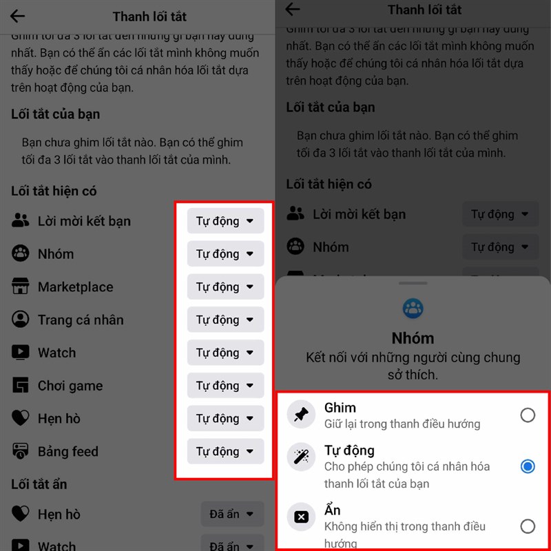 Cách chỉnh thanh điều hướng Facebook Cách chỉnh thanh điều hướng Facebook