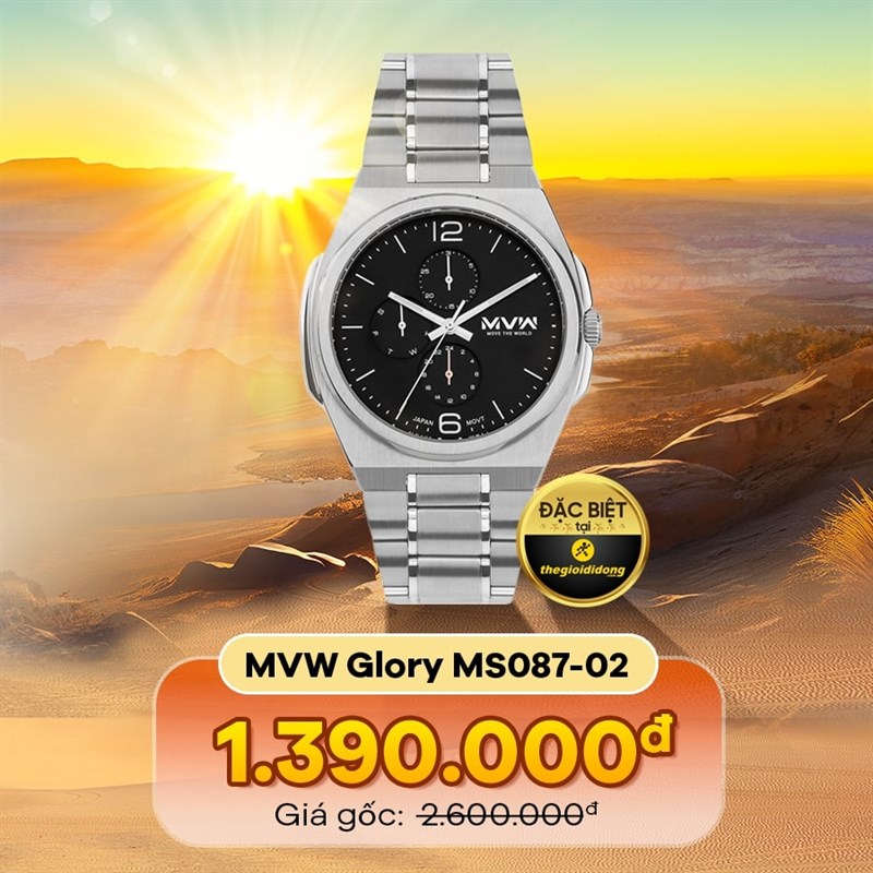 Đồng hồ MVW Glory 43 mm Nam MS087-02 - đồng hồ MVW Glory đáng mua Đồng hồ MVW Glory 43 mm Nam MS087-02 - đồng hồ MVW Glory đáng mua