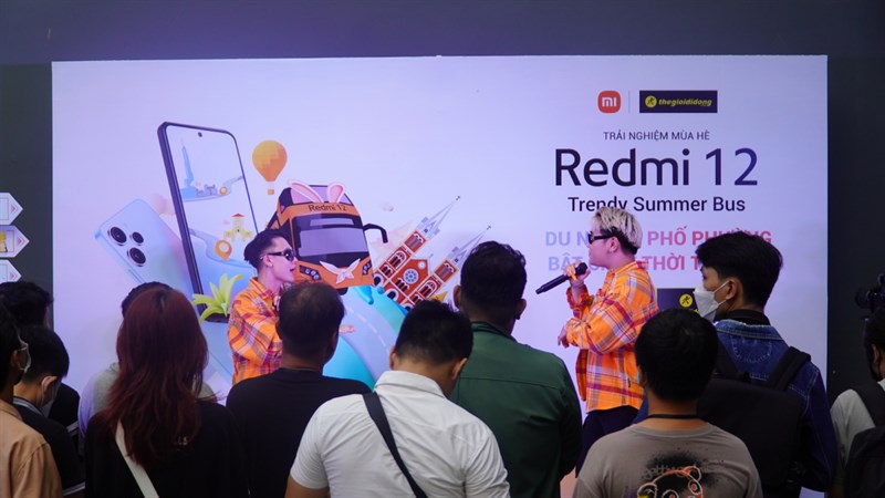 Toàn cảnh sự kiện trải nghiệm Redmi 12 trên Bus Tour Toàn cảnh sự kiện trải nghiệm Redmi 12 trên Bus Tour