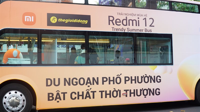 Toàn cảnh sự kiện trải nghiệm Redmi 12 trên Bus Tour Toàn cảnh sự kiện trải nghiệm Redmi 12 trên Bus Tour