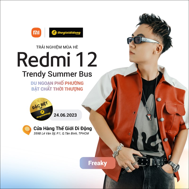Toàn cảnh sự kiện trải nghiệm Redmi 12 trên Bus Tour Toàn cảnh sự kiện trải nghiệm Redmi 12 trên Bus Tour