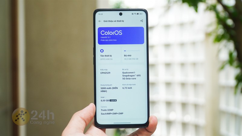 Cấu hình OPPO A98 5G hoàn toàn đáp ứng tốt mọi nhu cầu sử dụng của bạn Cấu hình OPPO A98 5G hoàn toàn đáp ứng tốt mọi nhu cầu sử dụng của bạn