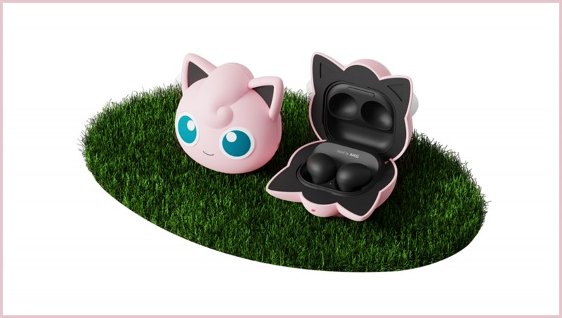 Galaxy Buds 2 và Buds 2 Pro phiên bản hộp đựng Pokémon Jigglypuff Galaxy Buds 2 và Buds 2 Pro phiên bản hộp đựng Pokémon Jigglypuff