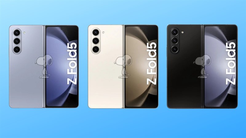 Ảnh render màn hình phụ và mặt lưng trên Galaxy Z Fold5 Ảnh render màn hình phụ và mặt lưng trên Galaxy Z Fold5