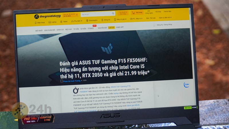 Với Intel Core i9 - 13900H thì mình có thể làm việc cực kỳ hiệu quả trên ASUS TUF F15 FX507VV4 Với Intel Core i9 - 13900H thì mình có thể làm việc cực kỳ hiệu quả trên ASUS TUF F15 FX507VV4