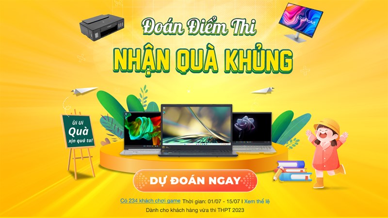 Quay số trúng thưởng, trúng màn hình Asus đến 27 inch và nhiều quà hấp dẫn khác