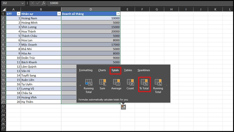 Mẹo xử lý số liệu không cần dùng hàm trong Excel cực kì đơn giản Mẹo xử lý số liệu không cần dùng hàm trong Excel cực kì đơn giản