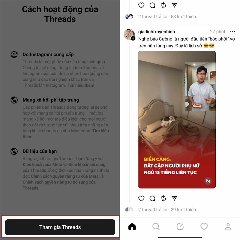 Cách tải ứng dụng Threads Cách tải ứng dụng Threads