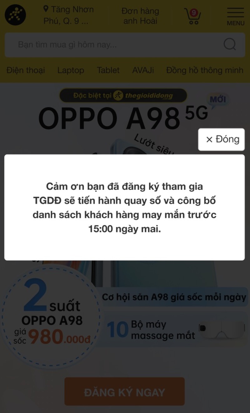Cơ hội trúng ngay 7 điện thoại Redmi Note 12, chỉ cần để lại thông tin Cơ hội trúng ngay 7 điện thoại Redmi Note 12, chỉ cần để lại thông tin