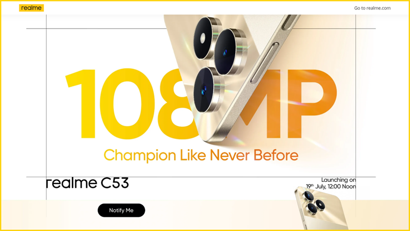 realme C53 mới với camera 108MP được ấn định ngày ra mắt realme C53 mới với camera 108MP được ấn định ngày ra mắt
