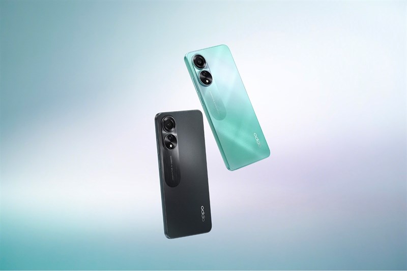 Hai màu sắc trên OPPO A78 Hai màu sắc trên OPPO A78