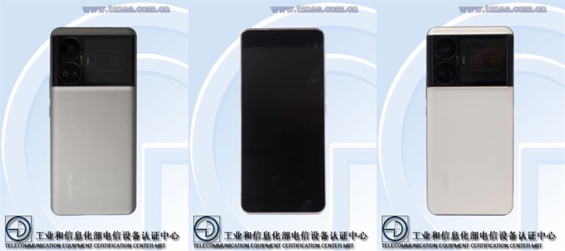 Hình ảnh của realme GT Neo 6 series được đăng tải trên TENAA (RMX3820 trái, RMX3823 phải). Nguồn: Gizmochina. Hình ảnh của realme GT Neo 6 series được đăng tải trên TENAA (RMX3820 trái, RMX3823 phải). Nguồn: Gizmochina.