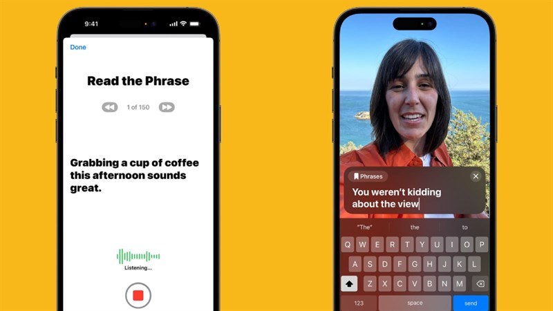 Apple sắp ra mắt tính năng Personal Voice có thể tái hiện giọng nói của bạn chỉ sau vài phút huấn luyện Apple sắp ra mắt tính năng Personal Voice có thể tái hiện giọng nói của bạn chỉ sau vài phút huấn luyện
