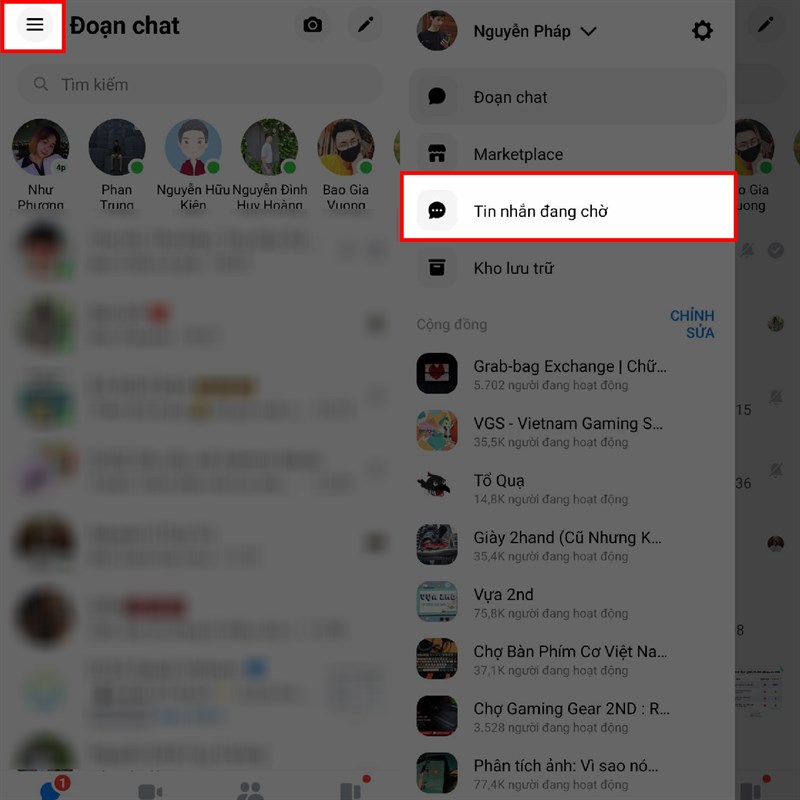 Cách xóa tin nhắn chờ trên Messenger Cách xóa tin nhắn chờ trên Messenger