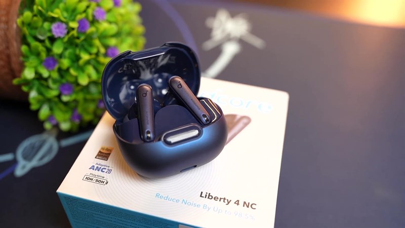 Chất lượng âm thanh của Anker Soundcore Liberty 4 NC được đánh giá tốt trong phân khúc. Chất lượng âm thanh của Anker Soundcore Liberty 4 NC được đánh giá tốt trong phân khúc.