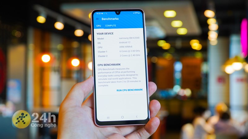 Exynos 1280 là con chip được trang bị trên Galaxy A33 5G Exynos 1280 là con chip được trang bị trên Galaxy A33 5G