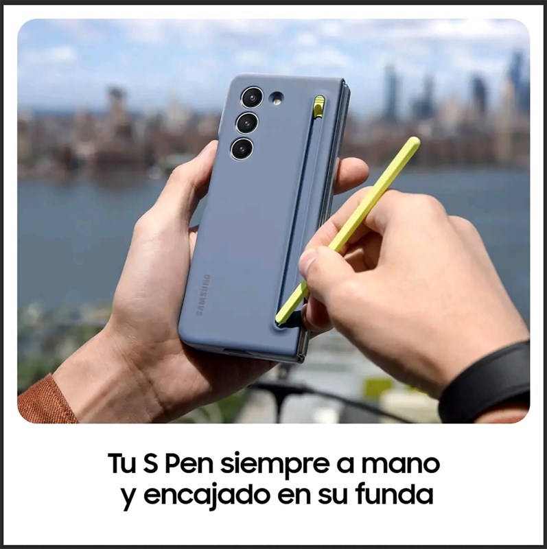 Hình ảnh thực tế Z Fold 5 bị rò rỉ kèm ốp lưng có bút S Pen Hình ảnh thực tế Z Fold 5 bị rò rỉ kèm ốp lưng có bút S Pen