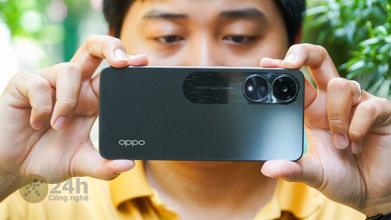 OPPO A78 còn sở hữu cụm camera tốt trong tầm giá