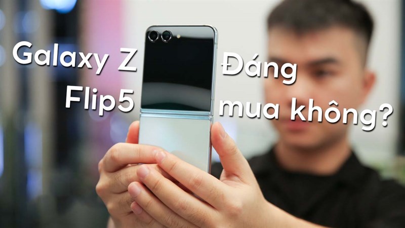 Bạn có nên mua Galaxy Z Flip5: Nâng cấp nhỏ nhưng 'hạnh phúc' to?