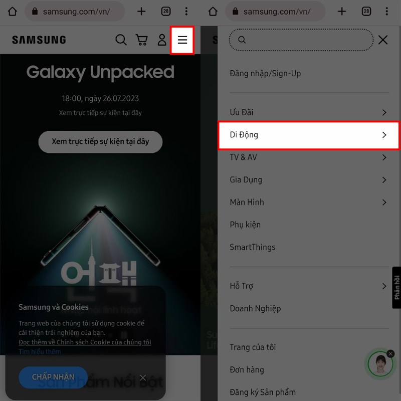 Hướng dẫn cách xem Galaxy Z 2023 AR Hướng dẫn cách xem Galaxy Z 2023 AR